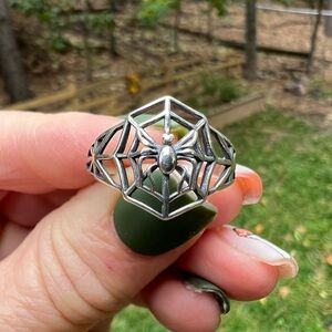 Sterling Silver Spider Ring 🕷️